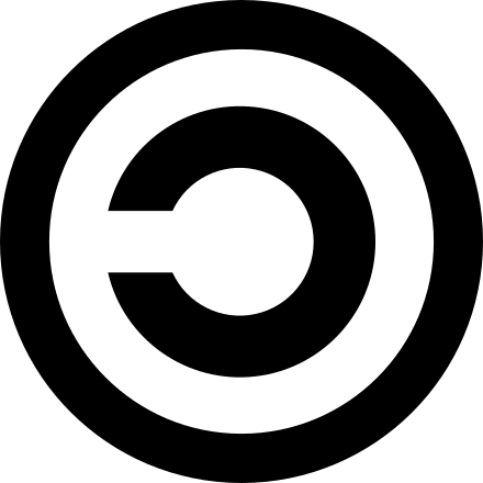 the copyleft symbol