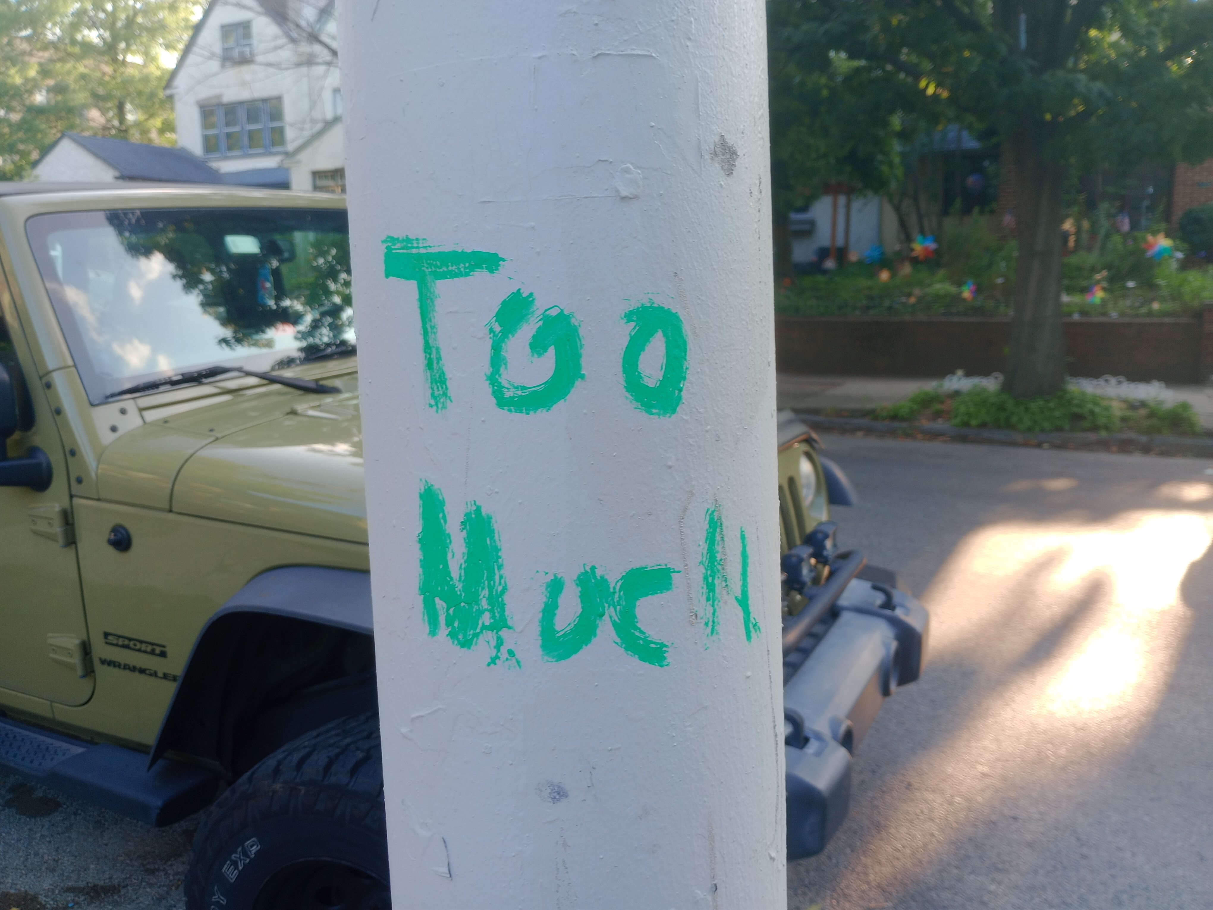 too much
